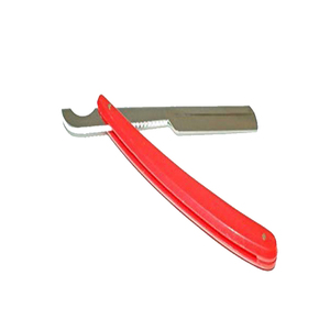 Navaja de Afeitar Manual de Acero Inoxidable con Hoja Recta, Plegable, para un Afeitado Preciso, Diseño de Barba y Estilismo de Salón - Product Image 4