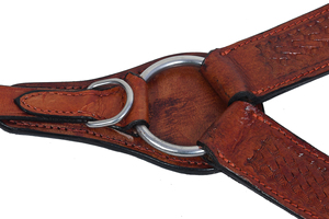 Produits pour chevaux équestres en cuir léger Outillage à la main Headstall Breastplate Reins pour une équitation confortable - Product Image 2