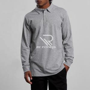 Camiseta Polo de Alto Rendimiento para Hombre, Secado Rápido, Logotipo Personalizado, 100% Algodón, Camiseta de Golf con Estampado, Camisa Polo para Correr en Húmedo - Product Image 4