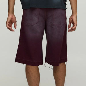 Pantalones Cortos Casuales de Tejido Resistente con Cierre de Cremallera y Botón, Corte Regular / Precio al por Mayor, Material Ajustable para Hombre, Mezcla de Algodón - Product Image 5