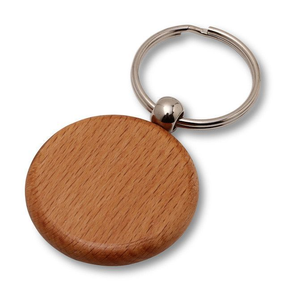 Design Wooden Key Chain Custom Shape Accessories Logo Accepted Design Handicraft Wood Key Chain - Product Image 2
