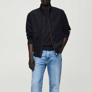 Veste en daim classique pour hommes et femmes, manteau en daim doux de qualité supérieure, vêtements d'extérieur décontractés pour l'automne et l'hiver, fabrication OEM ODM - Product Image 2