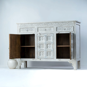 Gabinete Whitewash tallado - Product Image 2