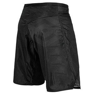 Shorts MMA de qualité professionnelle pour hommes, taille élastique, séchage rapide, matière confortable et durable, style sportif uni - Product Image 5