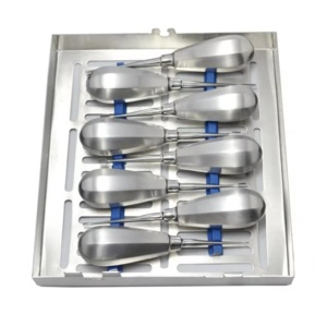 OldMed Instruments Ensemble d'ascenseurs à ailes vétérinaires en acier inoxydable de haute qualité pour instruments de chirurgie dentaire de base - Product Image 6