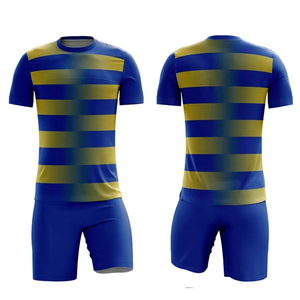 Garantie de qualité SOCCER Jersey Manufacturer Sets Polyester Unisex Solid Colors Short Sleeve Soccer - Product Image 5