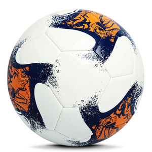 Ballon de football en PU imprimé avec un logo parfait, ballon de football d'entraînement, ballon de football de taille 5, ballon de football thermique pour l'entraînement sportif - Product Image 3