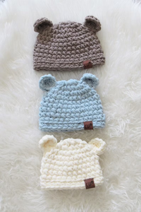 Modèle de chapeau en crochet pour ours en peluche et animaux de fête, idéal pour les occasions décontractées et les sorties en plein air pour bébé - Product Image 5