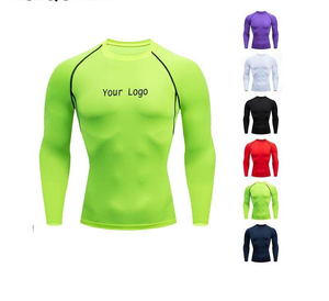 All Sizes Long Sleeve Professional Made Wholesale Prices <b>Men</b> <b>Rash</b> <b>Guards</b> for Sale - Product Image 2