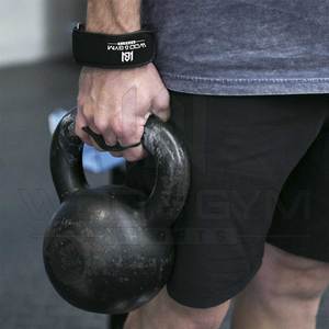 Poignées de gymnastique en cuir à 3 trous WOD GYM SPORTS Marque Personnalisable Taille Antidérapante pour Powerlifting Haltérophilie Fitness - Product Image 5