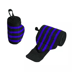 Sangles d'haltérophilie confortables à haute résistance, enveloppes de poignet en coton pour la gym et l'haltérophilie - Product Image 5