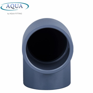 Ống Nối Ống Nhựa UPVC 90 Độ Tròn Chất Lượng Cao Của Trung Quốc Pn16 - Product Image 3