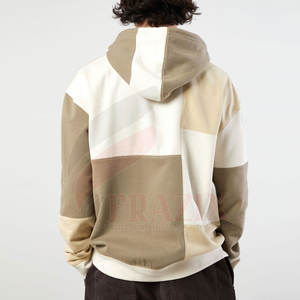 Sweat à capuche oversize pour homme, fabriqué en usine, manches longues, 100% coton, teinture unie, haute qualité, pour l'hiver, prix bas, logo personnalisé, anti-boulochage - Product Image 3