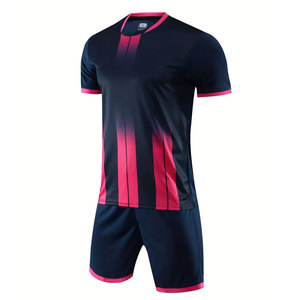 Uniforme de fútbol de alta calidad, diseño personalizado, uniforme de fútbol de poliéster 100%, gran oferta, uniforme de fútbol cómodo - Product Image 5