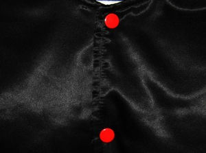 Veste universitaire en satin tendance 2026, style unisexe, pour la vente en gros, logo brodé à la machine, manches en cuir - Product Image 5