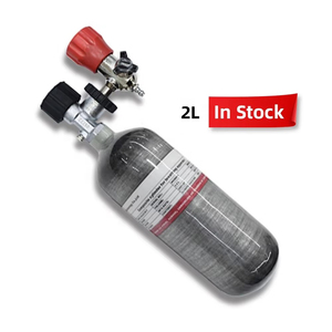 Bouteille de plongée en fibre de carbone composite 2L 300 bars haute pression PCP SCBA - Product Image 4