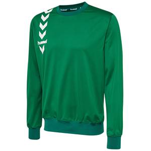 Felpa verde Hummel, 100% poliestere - Taglia 4-6 anni - Product Image 1
