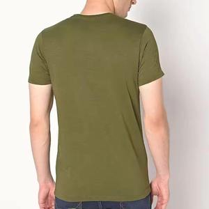 Camiseta de hombre de alta calidad Camiseta más vendida para hombre Camiseta de color sólido para hombre para adulto Venta - Product Image 2