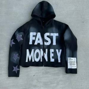 เสื้อฮู้ดผ้าโพลีเอสเตอร์สำหรับผู้ชาย, เสื้อสวมหัวเสื้อฮู้ดผ้าฟลีซสีทึบใส่สบายเหมาะสำหรับฤดูหนาวพร้อมลายพิมพ์ดิจิตอลโลโก้ตามสั่ง - Product Image 1