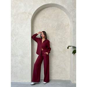 Pantalons en lin pour femmes, confortables et élégants - Product Image 4