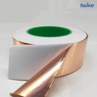 Ruban adhésif en cuivre acrylique de haute qualité, haute performance, excellente ductilité, stabilité, forte adhérence, pour usage électronique