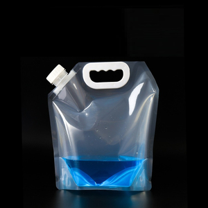 Bolsa de líquido de pie personalizada de 3L 5L con pico y asa para envasado de alimentos, bebidas y agua - Product Image 2