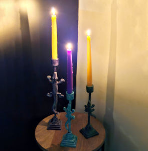 เชิงเทียนจระเข้หล่ออลูมิเนียมขายร้อนเชิงเทียนเชิงเทียนเชิงเทียนเชิงเทียนเชิงเทียนติดโต๊ะ - Product Image 1