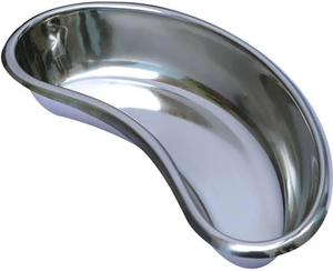 Vente en gros de plateau d'instruments de laboratoire médical dentaire en acier inoxydable 2 pièces ensemble plateau de rein manuel réutilisable utilisation hospitalière garantie de 3 ans - Product Image 2