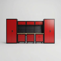 Armoire à outils en acier robuste avec chariot de mécanicien sur roues pour garage, fabriquée par Huadu Furniture Factory