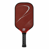 Pala de Pickleball Personalizada con Logotipo, Núcleo de Fibra de Carbono, 16 mm, Gen 3, para Profesionales