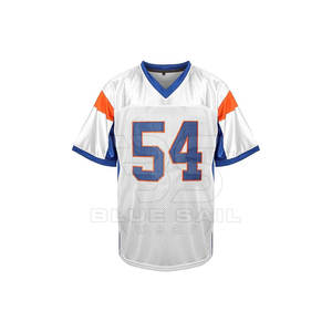 Maillot de football américain personnalisé de haute qualité 100% polyester vêtements de football pour adultes uniformes de football personnalisés pour les équipes - Product Image 1