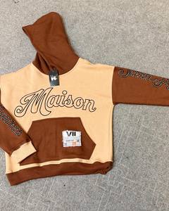 เสื้อฮู้ดดี้แฟชั่นใหม่ ปักลาย ผ้าฝ้าย 100% แบบ unisex มีซับใน สำหรับฤดูใบไม้ร่วง รับทำโลโก้แบรนด์ส่วนตัว คุณภาพสูง สไตล์ลำลอง ขายส่ง - Product Image 5