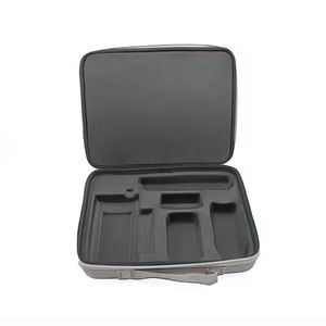 Étui carré élégant en EVA avec solution de stockage de transport moulé antichoc de grande capacité pour l'électronique comprend des inserts - Product Image 1
