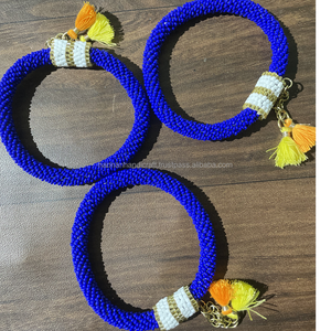 Bracelets en résine de haute qualité de marque, hautement polis avec un motif de modèle d'ange, style coloré pour les filles, fabriqués à la main en Inde - Product Image 3