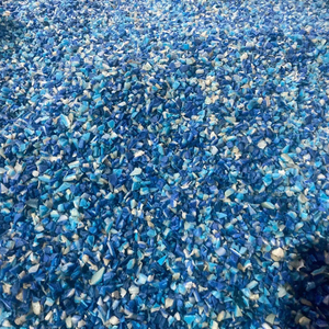 Residuos de bidones azules de HDPE baratos, cajas de HDPE recicladas y bidones de plástico regranulados - Product Image 1