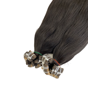 Grand Stock de cheveux vierges de qualité supérieure 100 extensions de cheveux humains à double tirage de haute qualité - Product Image 2