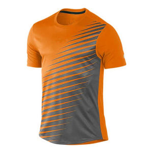 Personnalisable Slim Fit 100% Coton Football Jersey Chemises En Gros Sublimation Running Wear avec Logo Personnalisé Imprimer T-Shirt - Product Image 5