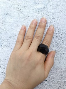 Modern Eco-Friendly Handmade Horn Ring Solid Highest Quality <b>Middle</b> <b>Finger</b> Ring Fashion Jewelry Wholesale Price Saniya - Product Image 5