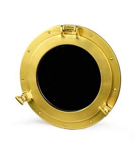 Ventana redonda de ojo de buey marítima antigua náutica decorativa personalizada decoración náutica del hogar para barco o barco - Product Image 6