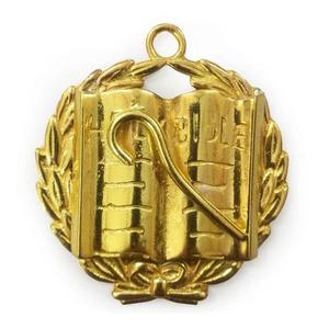 Médaillon Officier Fraternel Regalia Or Maçonnique Bijou - Product Image 4