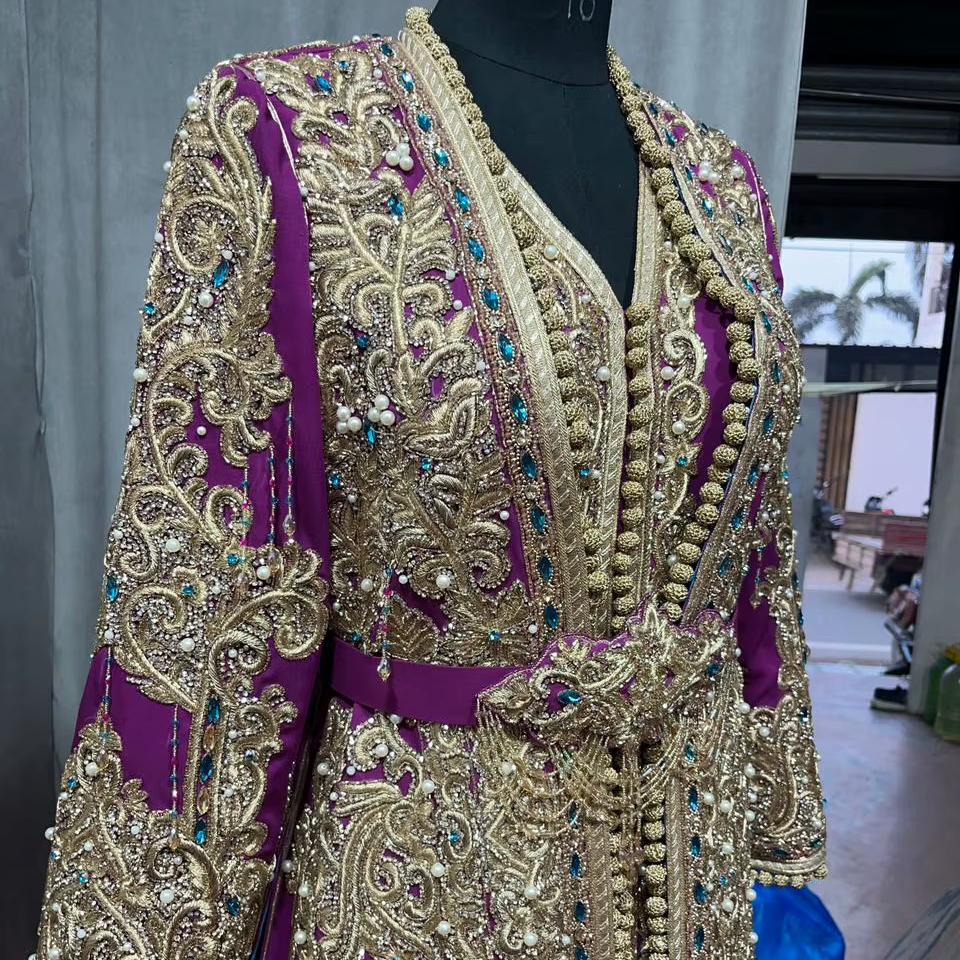 Shop Online Moroccan Bridal Caftan Natural Waistline Design | Alibaba.com Shop Online Moroccan Bridal Caftan Natural Waistline Design | Alibaba.com