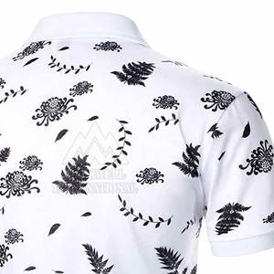 เสื้อโปโลชายแบบซับลิเมชั่น แขนสั้น ระบายอากาศ แห้งเร็ว MOQ ต่ำ รับผลิตแบบ OEM - Product Image 6