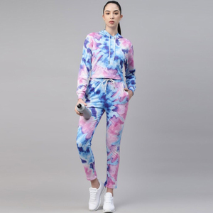 ชุดวอร์มผ้าฟลีซโพลีเอสเตอร์แบบมีฮู้ด สไตล์ลำลอง แฟชั่นสตรีทแวร์ แห้งเร็ว รับผลิตตามแบบ (OEM) แบรนด์ส่วนตัว รับผลิตจำนวนมาก - Product Image 1