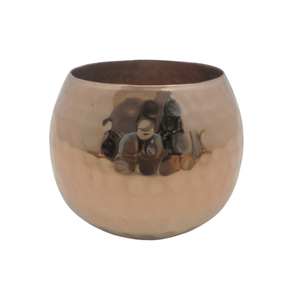 Porte-bougie votive en aluminium Nouveau design Couleur Nickel Argent Pot à bougie pour salon et mariage Décoration de table - Product Image 3