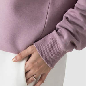 Sudaderas de mujer de último diseño sudaderas de invierno de lana bordadas e impresas personalizadas de alta calidad para niñas a la venta - Product Image 4