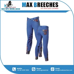 กางเกงขี่ม้าแบบเต็มที่นั่งใส่สบายกางเกงขี่ม้าสะดวก - Product Image 4