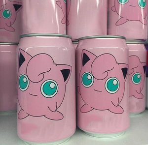 Bebida Refrescante QDOL Pokemonn Jigglypuff Sabor Durazno, 24 x 330 ml, Bebida Afrutada Dulce, Favorita de los Clientes - Product Image 1