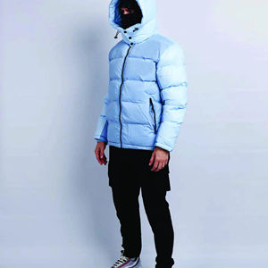 Chaqueta para hombre 2024 de gran tamaño 13 colores invierno grueso cálido Puff hombres logotipo personalizado burbuja ropa hombres chaqueta acolchada - Product Image 4