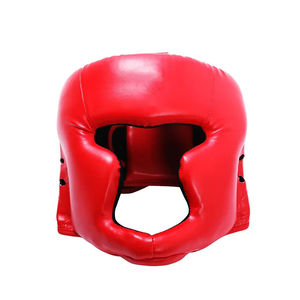 Protège-tête de boxe en PU de haute qualité - Protection pour les arts martiaux et le taekwondo, couleur et logo personnalisés, design confortable, vente chaude - Product Image 4