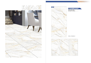 Azulejos de pared y suelo de porcelana pulida de 600x1200mm de diseño moderno para apartamentos Precios al por mayor disponibles - Product Image 4